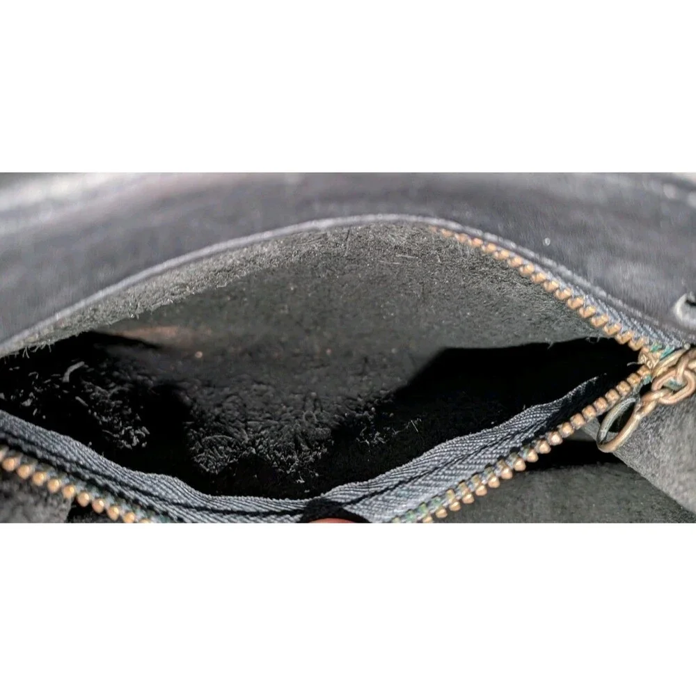 Vintage Coach Legacy Backpack 9960 Black Leather Adjustable Straps Charm READ